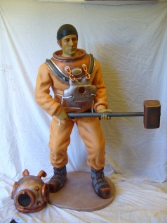 Taucher Figur