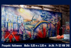 Halloween Kulisse/Kulissen – www.ideko.de