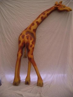 Giraffe,halbplastisch ,Tiere,Afrika, Steppe, Savanne, Großtier,Wildtier,Zoo,Sahara,Dekorationsobjekt