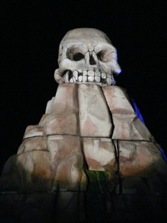 Riesentotenkopf , Halloween Dekoration , Piraten Dekoration