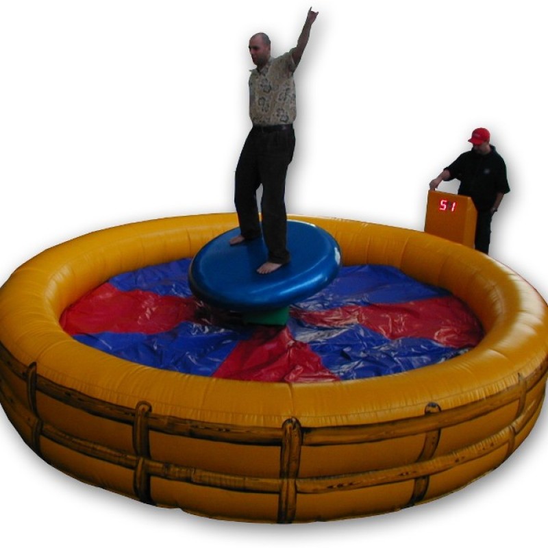Human Roulette / Teufelsrad, Bullriding-Variante  – 2