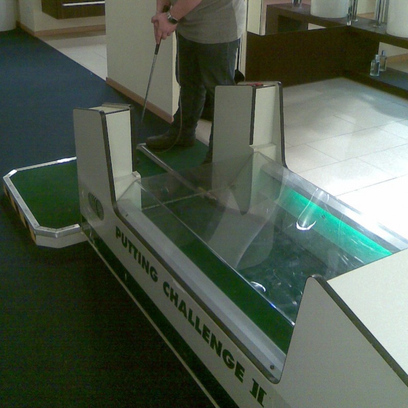 Golf Simulator, Putting Challenge – 2