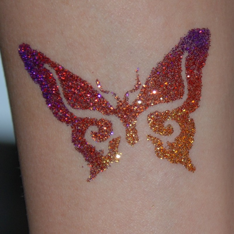 Glitzer Tattoos / Fake Tattoos  – 2