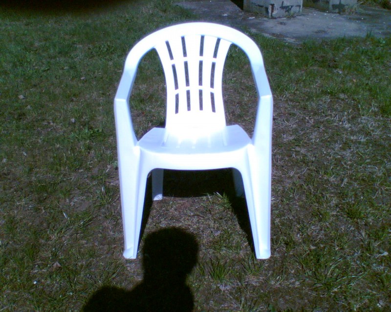 Stapelstuhl, Stapelstühle, Gartenstuhl, Gartenstühle, PVC Stühle weiss – 2