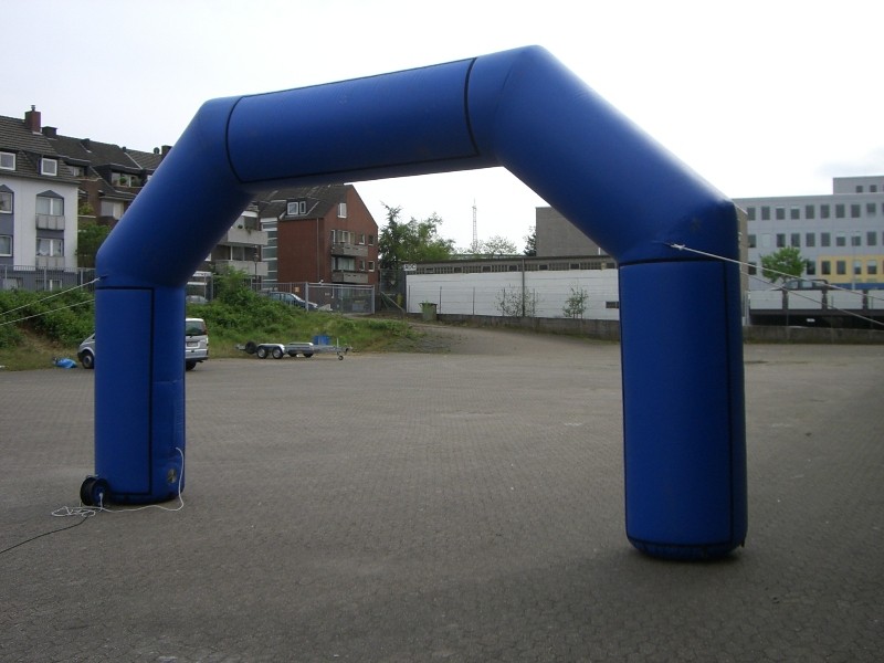 Torbogen klein / Startbogen / Zielbogen / Eingangsbogen / Start Ziel / blau – 2
