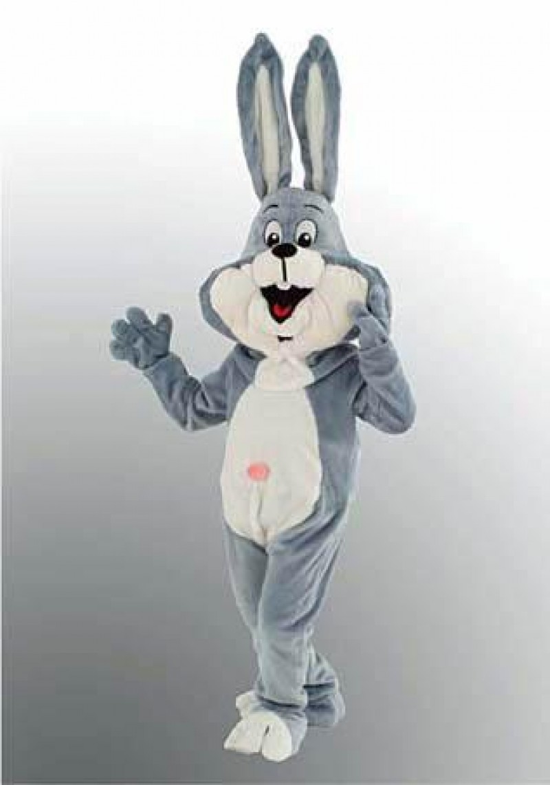 Osterhase grau , Paradekostüm Hase , Hasenanimation , Ostern – 2