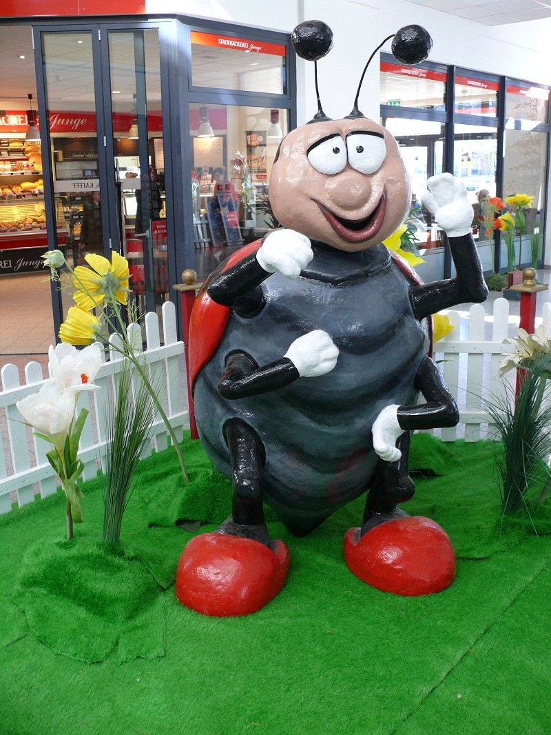 Marienkäfer , Frühlings Dekoration , Oster Dekoration