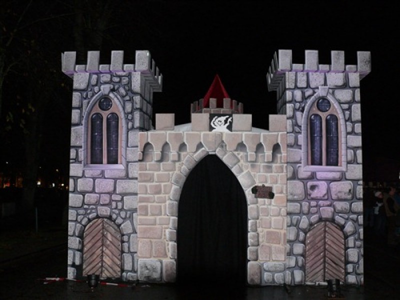 Gruselschloss , Halloween Dekoration – 4