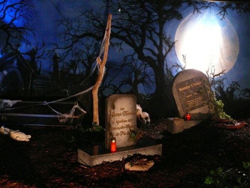 Halloween Friedhof , Halloween Dekoration – Thumbnail 8