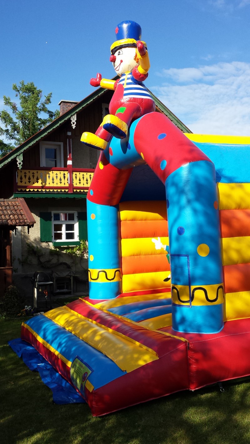 Hüpfburg "Clown" 5,2 x 4 x 5 Meter  – Thumbnail 6