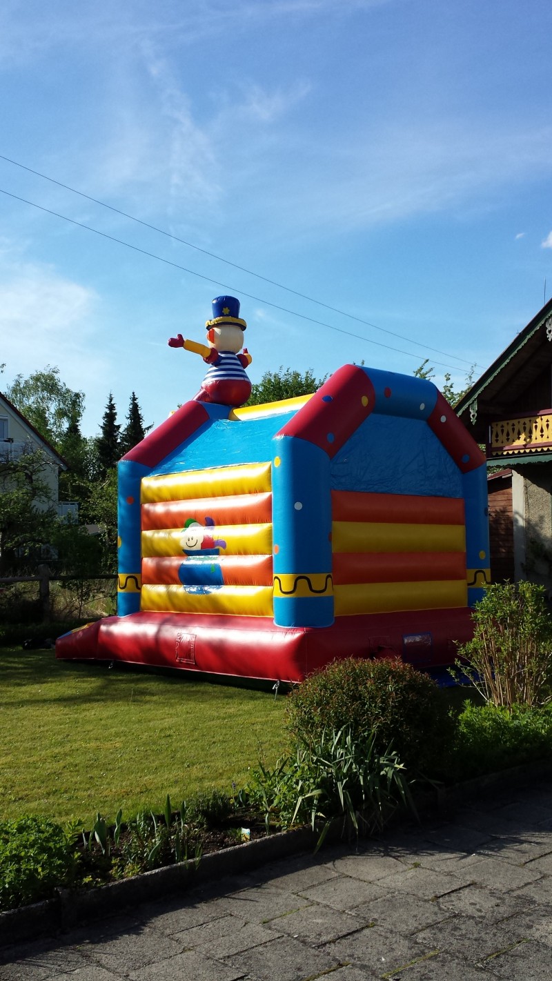 Hüpfburg "Clown" 5,2 x 4 x 5 Meter  – 5