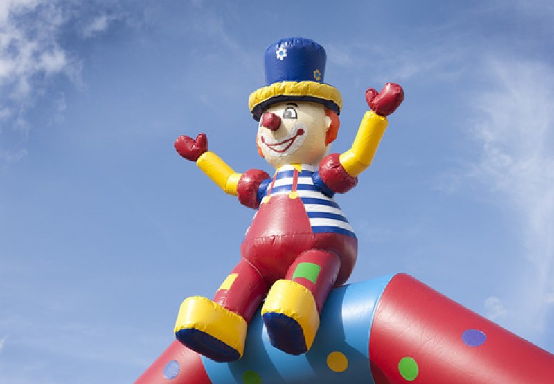 Hüpfburg "Clown" 5,2 x 4 x 5 Meter  – 4