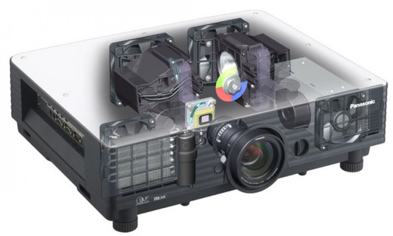 Panasonic PT-D 5700E Beamer / DLP-Projektor – 3
