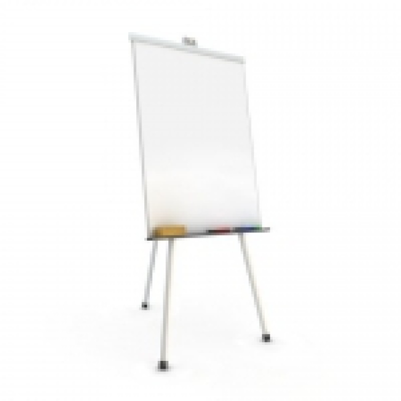 Flipchart mieten: Magnetisch &amp; Höhenverstellbar – Inkl. Papier &amp; Stiften für Meetings &amp; Events