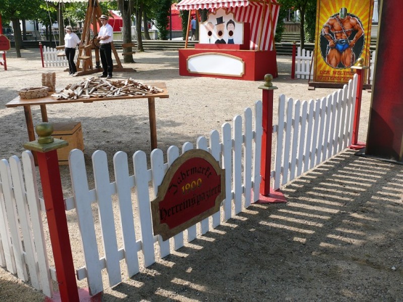 Zäune , Jahrmarkt Zäune – 3