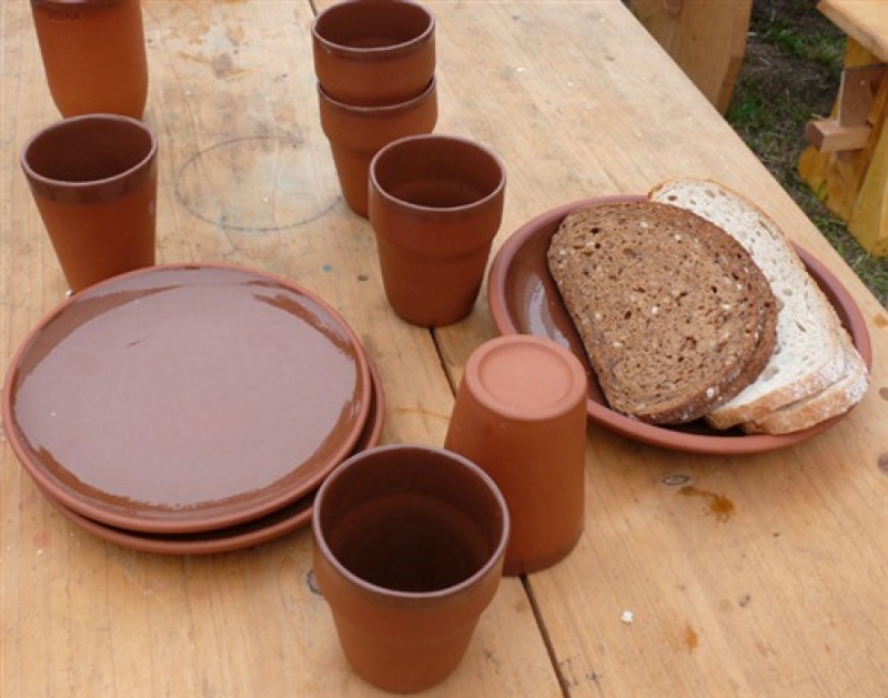 Mittelalter Becher , Mittelaltergeschirr – 2