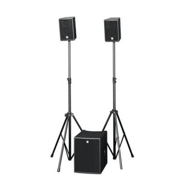 DJ - Anlage, Beschallungsanlage mieten: HK Audio Lucas Smart – Kompaktes 2.1 PA-S