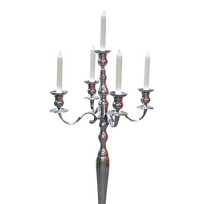 Kerzenständer mieten – Edle Kandelaber in Silber & Gold für Ihre Tischdeko – 5