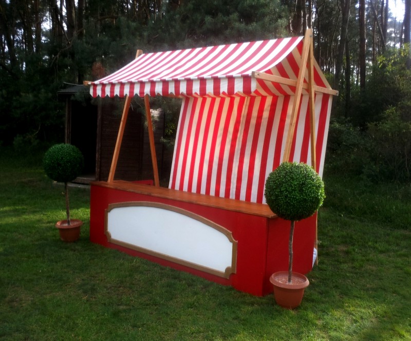 Marktstand Nostalgie , Jahrmarkt Stand , Verkaufsstand , 