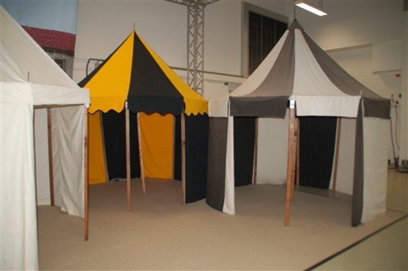 Zelt Mittelalter bunt – 3