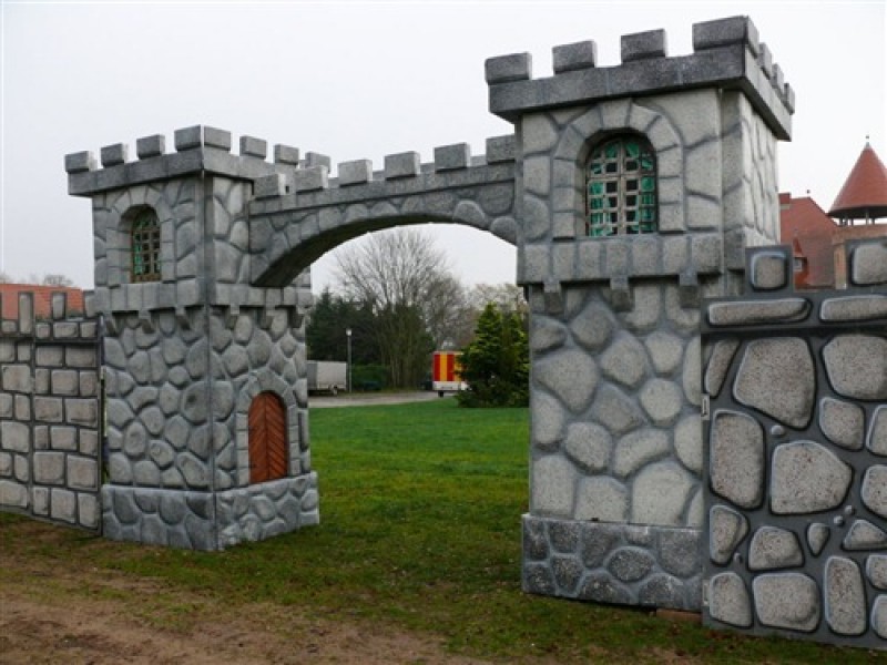Burganlage Burgkulisse , Mittelalter Dekoration – 3