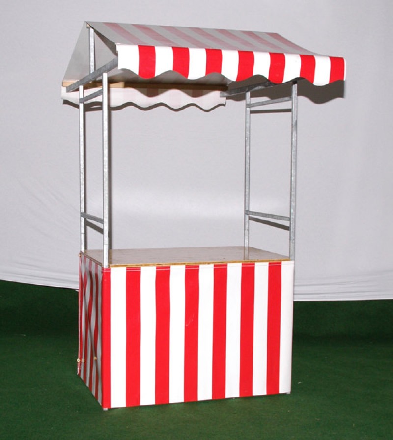 Marktstand klein / Buffetstand / Verkaufsstand / Infostand / Theke / Jahrmarkt / Marktbude – 2