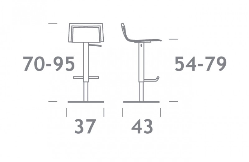 Barhocker Thin ArtNr. 7429 – 3