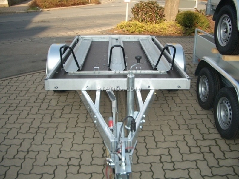 Motorradanhänger, Transporter für 1-3 Motorräder, Anhänger günstig mieten- 100Km/h  HI-CM 2202,2020 – 3