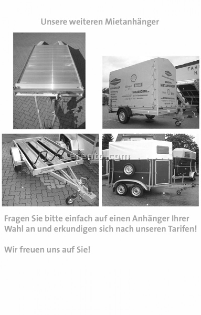 Motorradanhänger, Transporter für 1-3 Motorräder, Anhänger günstig mieten- 100Km/h  HI-CM 2202,2020 – 2