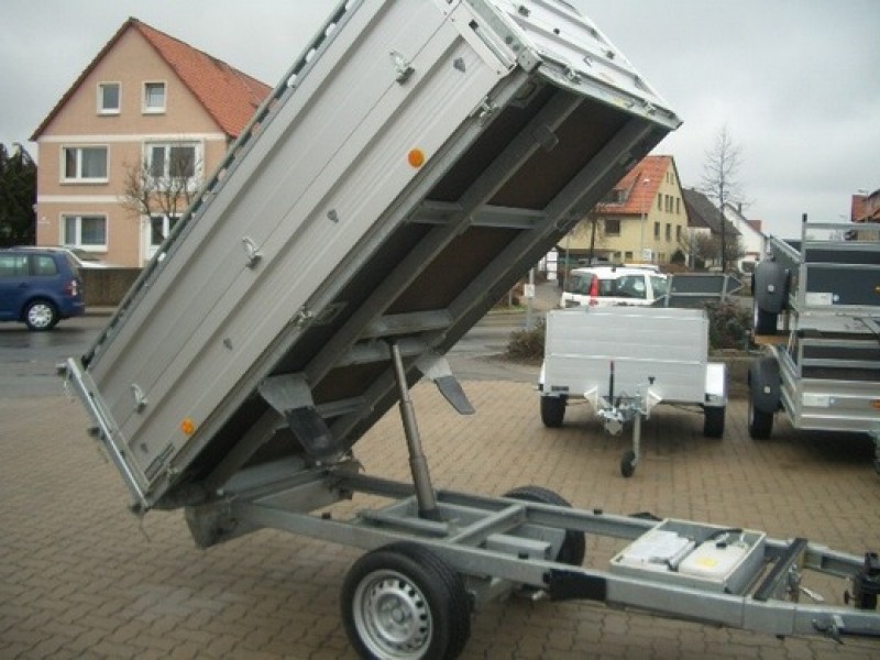 Rückwärtskipper, Kippanhänger rückwärts, einaschser,  80km/h HI-CM 1500