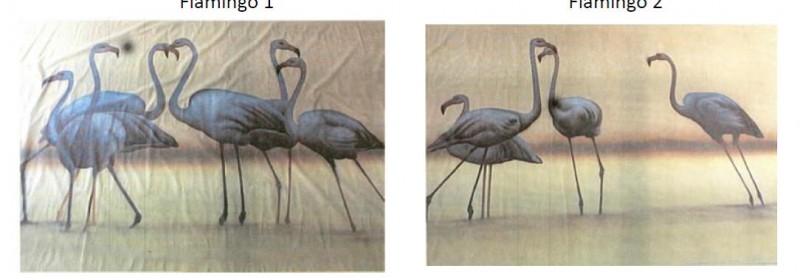 Flamingos Kulisse