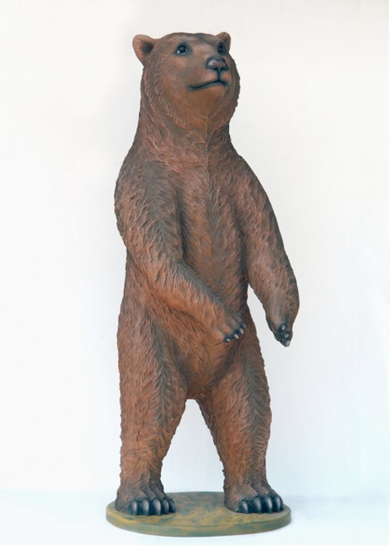 Braunbär, Grizzlybär Dekorationsfigur, Bär, Figur, Figuren, Dekoration, Bärenfigur von www.ideko.de