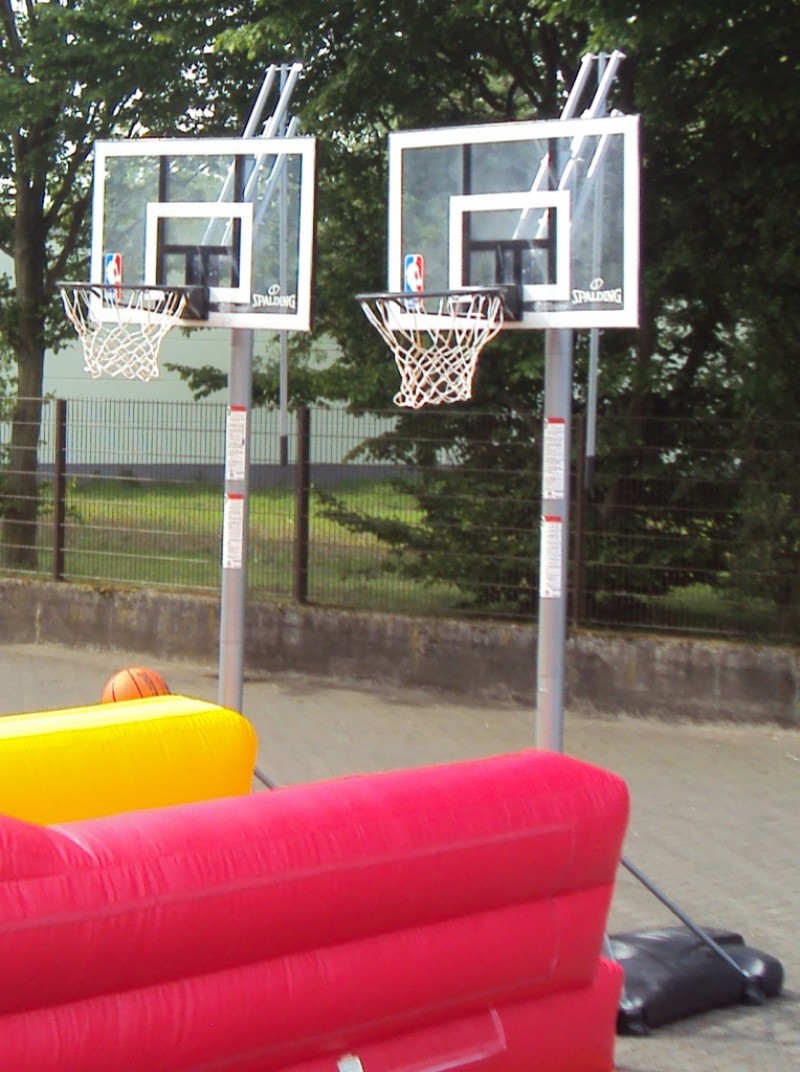 Bungee Basket / Bungy Basket / Basketball / Luftkissen / Wettkampf / Seilziehen / Hüpfburg – 2