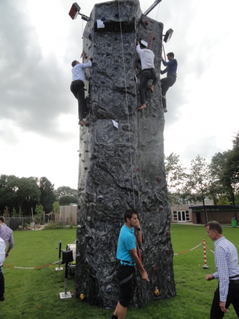 Teamtraining: Speedclimbing und Blindes Vertrauen auf unser Kletterunits