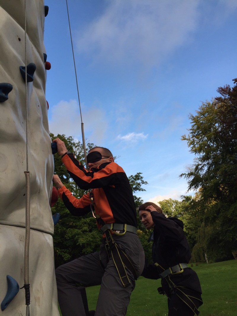Teamtraining: Speedclimbing und Blindes Vertrauen auf unser Kletterunits – 3