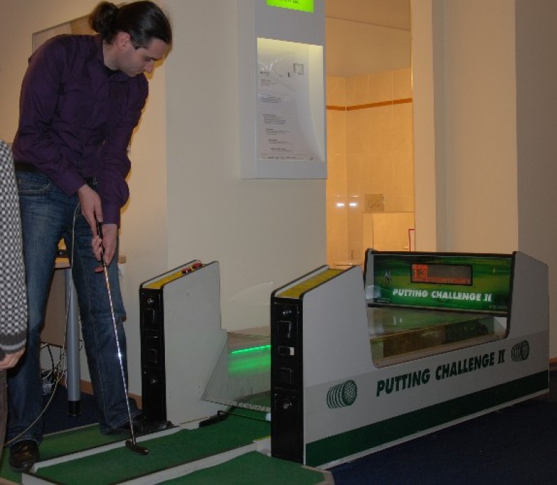 Golf Simulator, Putting Challenge – 3