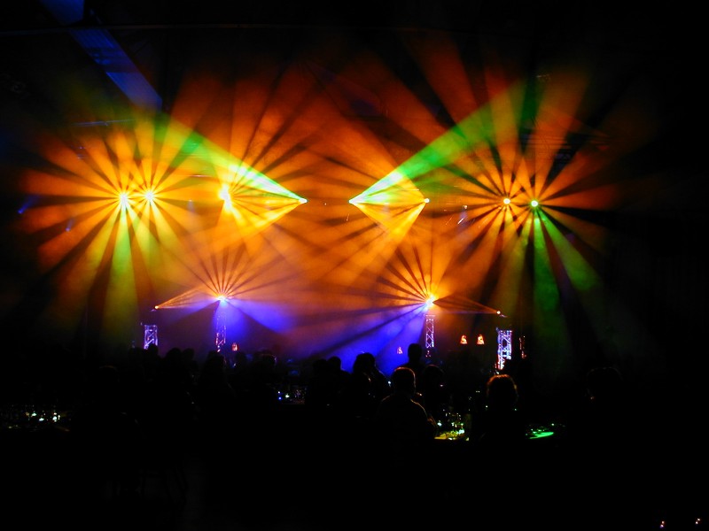 Lichttechnik, Lasershow. Effekte, Lichtshow, Architektur und Objektbeleuchtug – 5