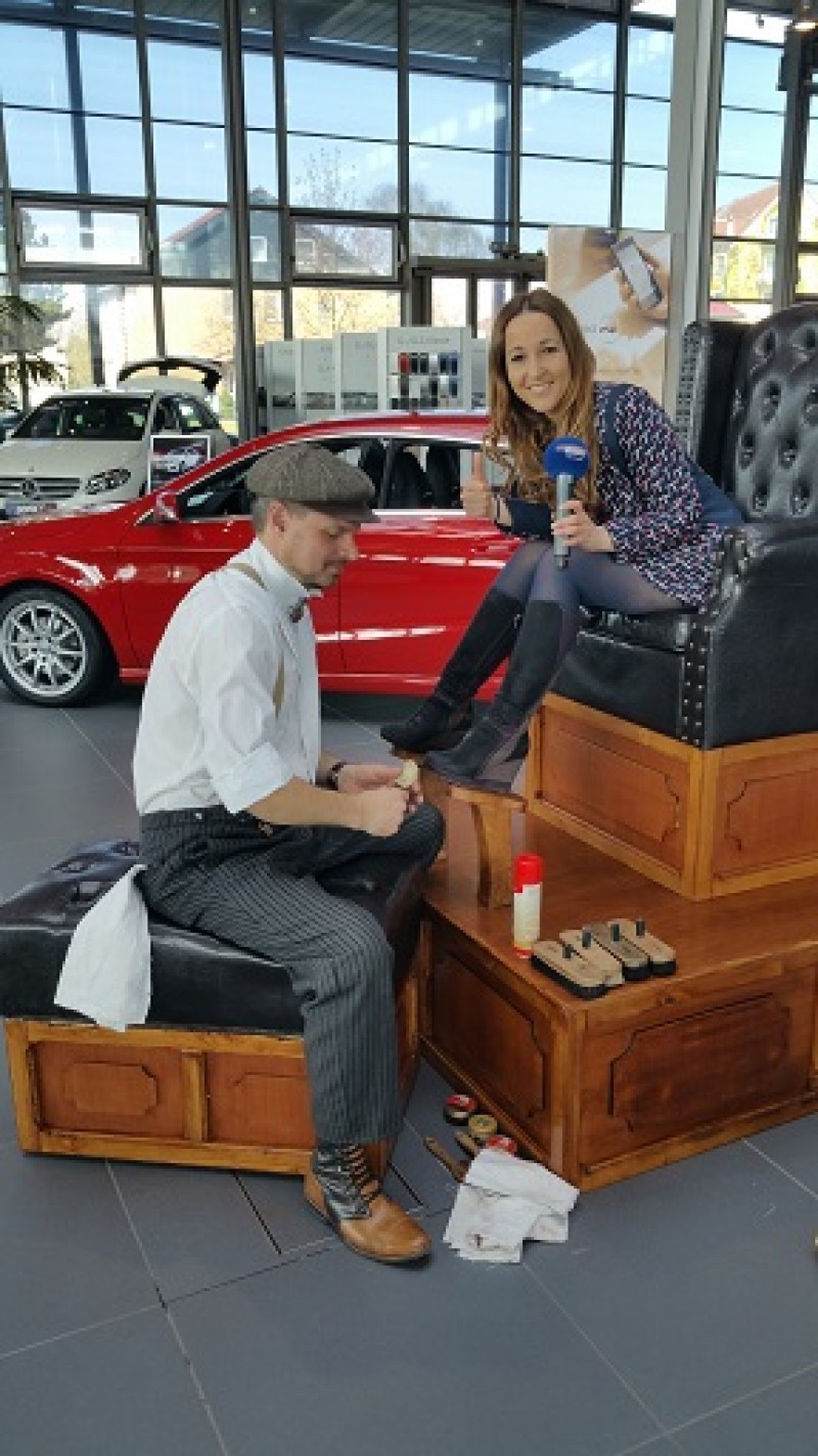Schuhputzer exklusiv , Schuhe putzen, Shoe Shine Boy – 2