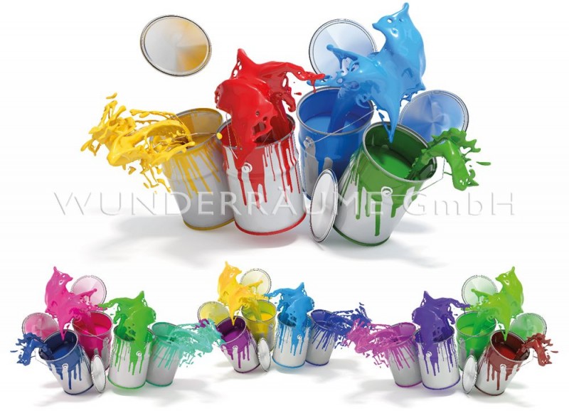 Leinwanddruck "Farben"