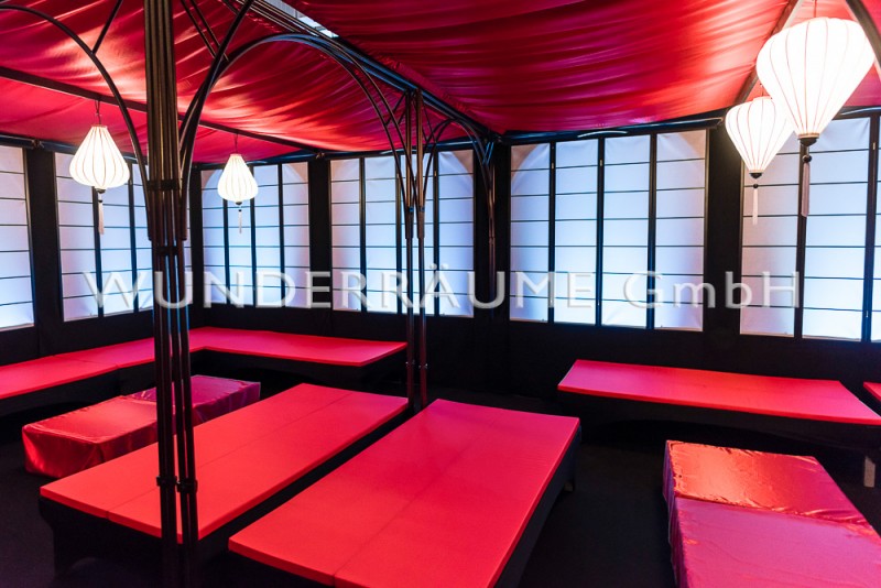 Asienpavillon rot  – 4