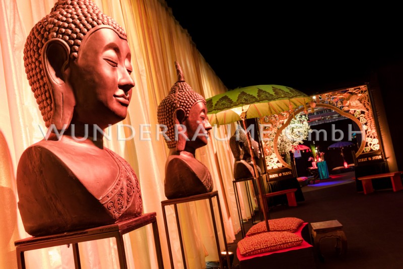 Buddha-Büste, schwarz – 3