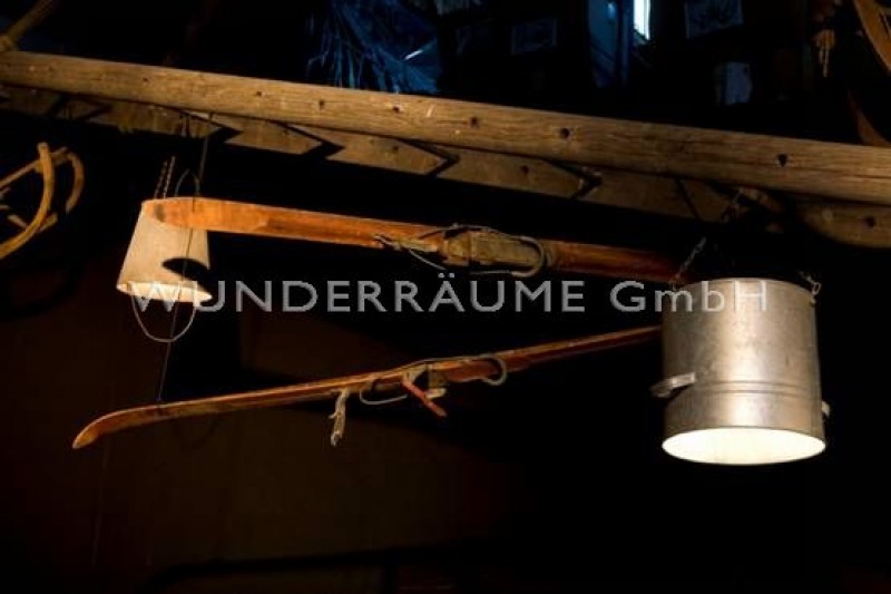 Rustikale Leiterndekoration – 4