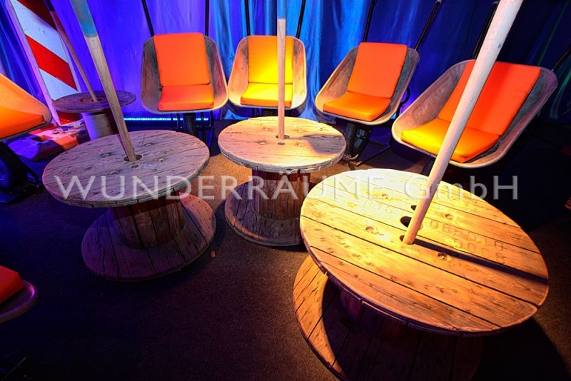 Loungetisch, Kabeltrommel – Thumbnail 9