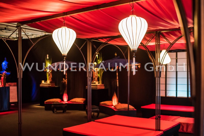 Asiatischer Lampion L, weiß – 2