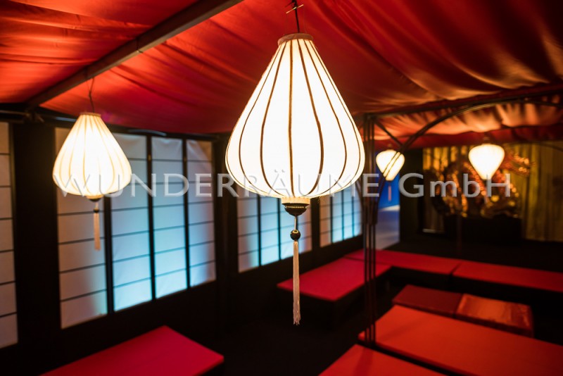 Asiatischer Lampion L, weiß – 2