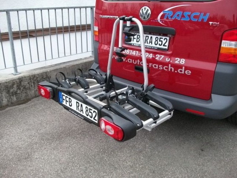 3fach-Fahrradträger für Anhängerkupplung 
