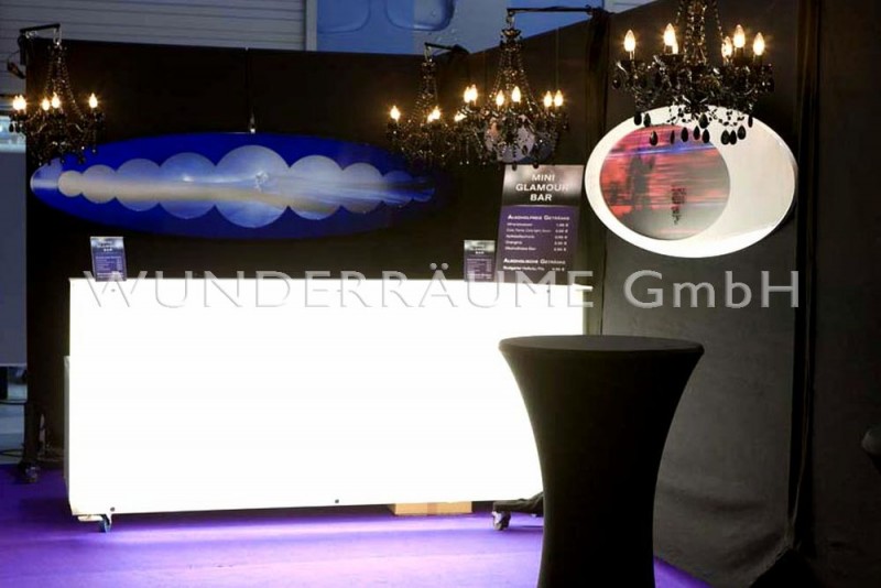 Bartresen hinterleuchtet - WUNDERRÄUME GmbH vermietet: