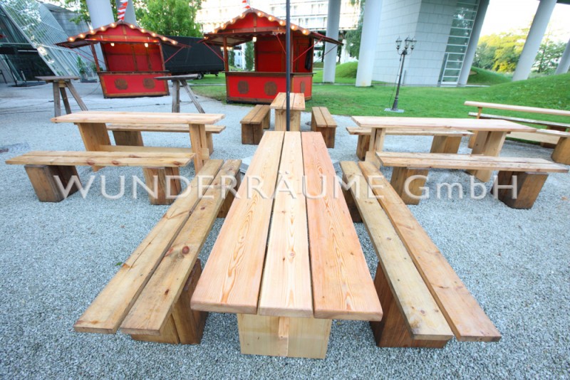 Holzbänke für Feuerstelle – 4