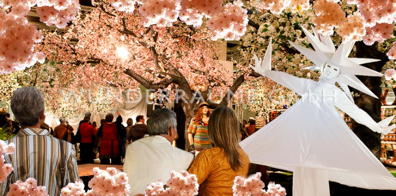 Kirschblüten-Baum XL, rosa – Thumbnail 9