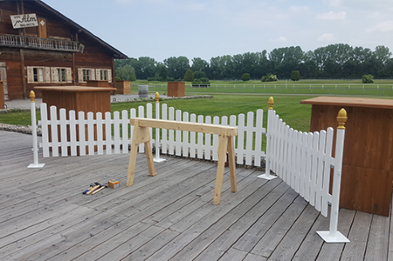 Nostalgie Zaun / Festplatzzaunanlage mieten – 2